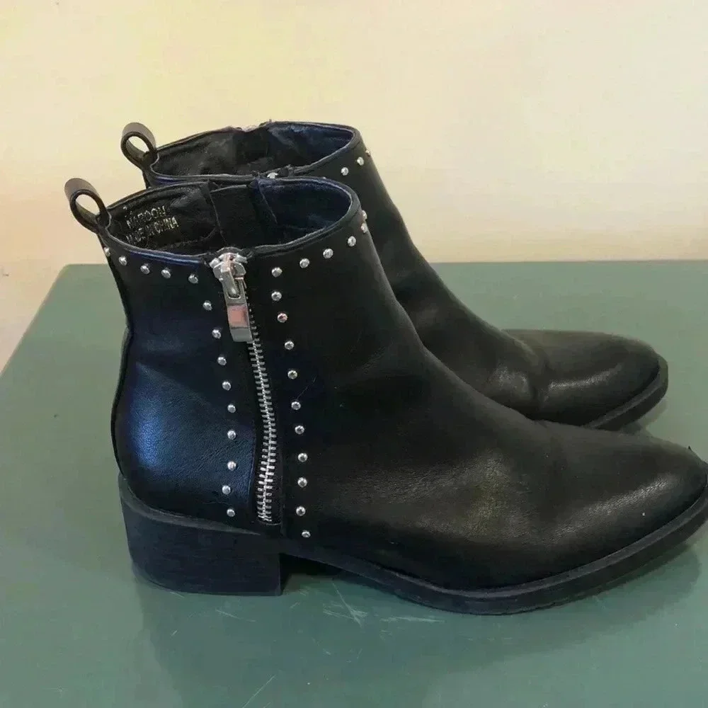 Catherine Malandrino Naroon ankle boots with stud detail.